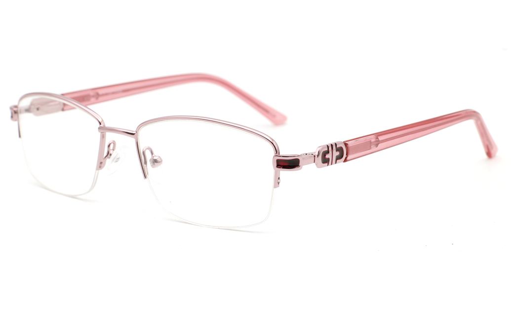 Semi Rimmless Glasses Womens