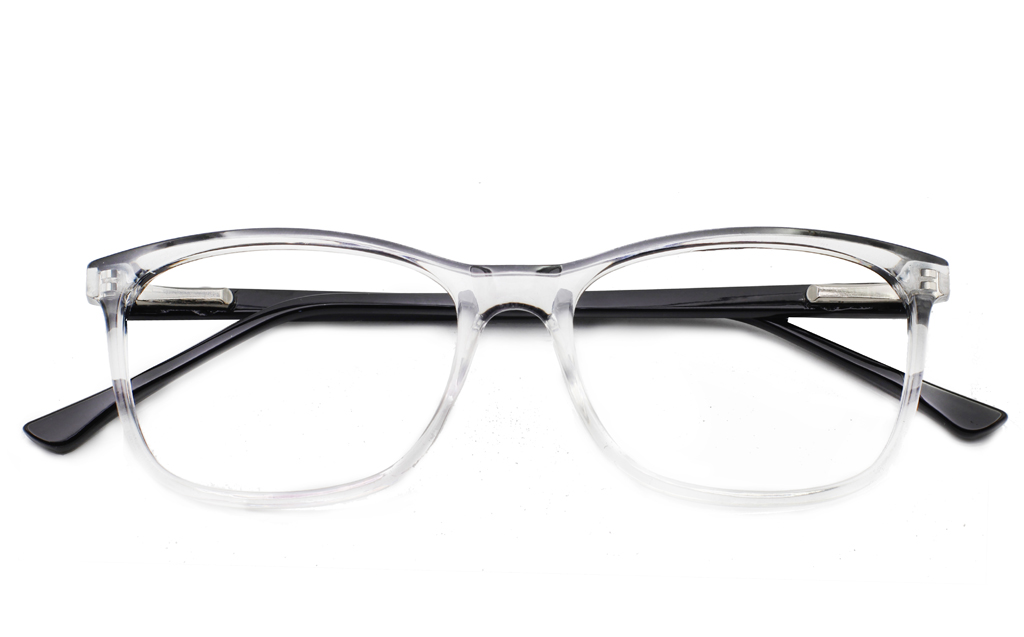 Clear Eyeglasses Optical Frame(Clear/Black)