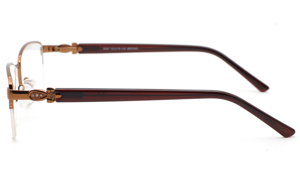 Half Rim women eyeglasses