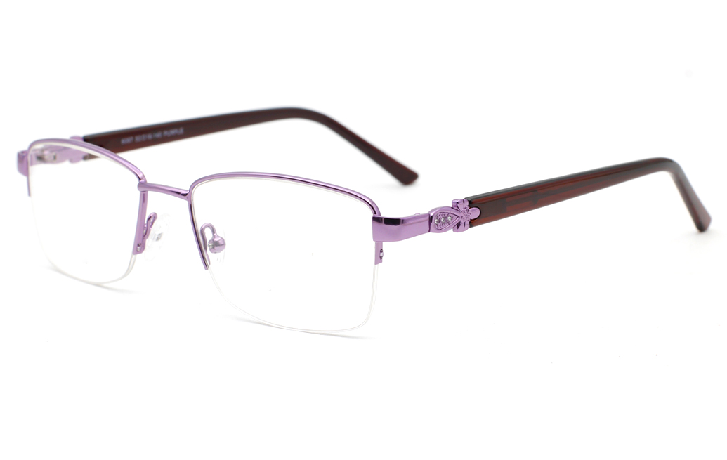 Half Rim women eyeglasses