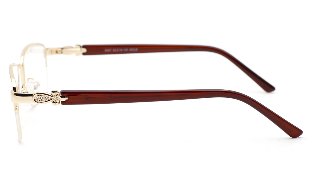 Half Rim women eyeglasses