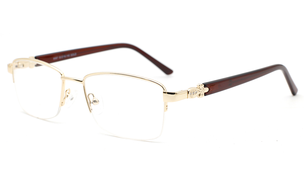 Half Rim women eyeglasses