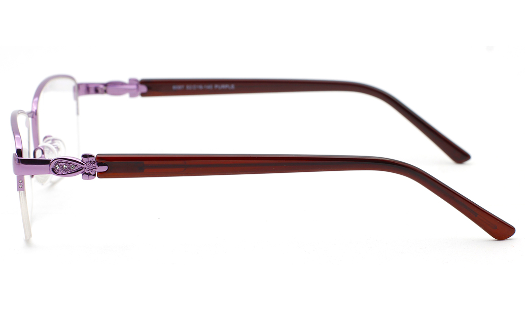 Half Rim women eyeglasses