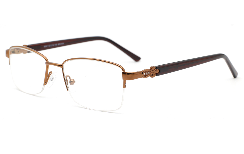 Half Rim women eyeglasses