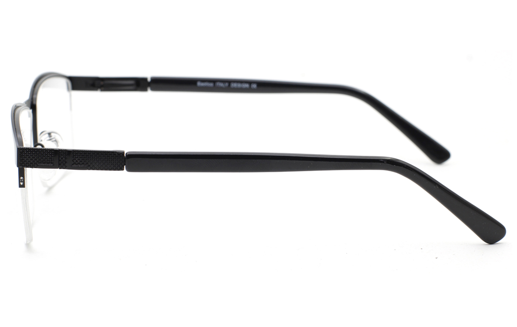 Semi Rimless Square Eyeglasses