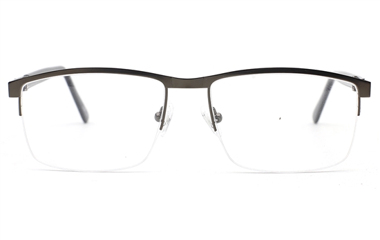 Semi Rimless Square Eyeglasses