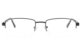 Semi Rimless Unisex Eyeglasses for  Bifocals