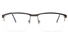 Semi Rimless Square Eyeglasses