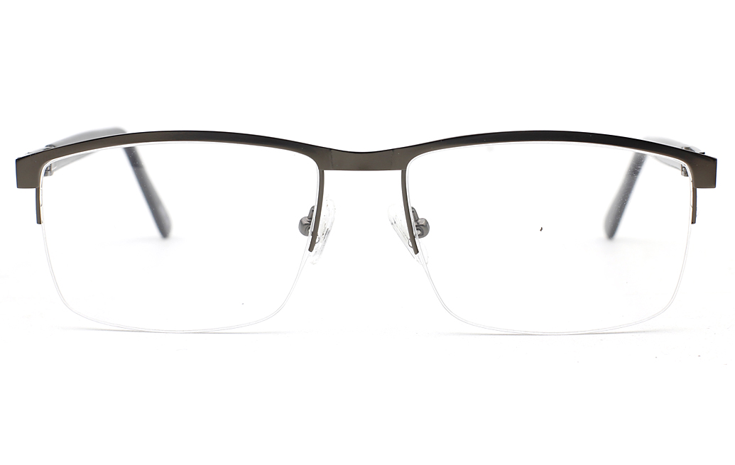 Semi Rimless Square Eyeglasses