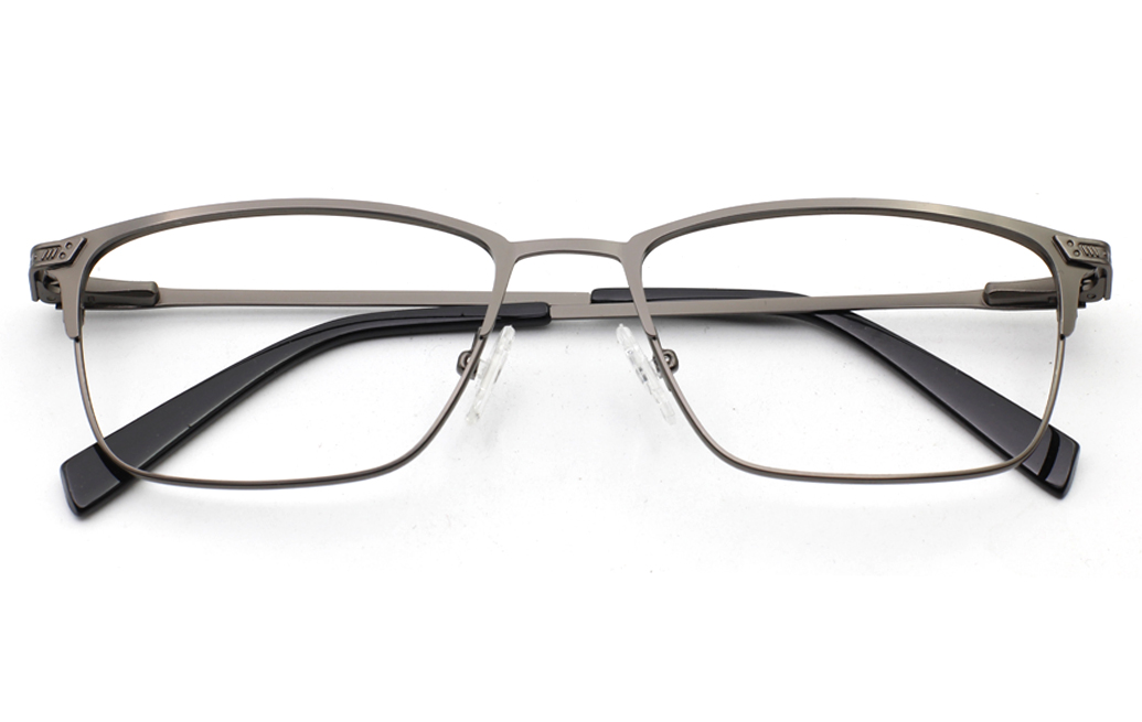 THIN & LIGHTWEIGHT METAL EYEGLASSES(Gun)