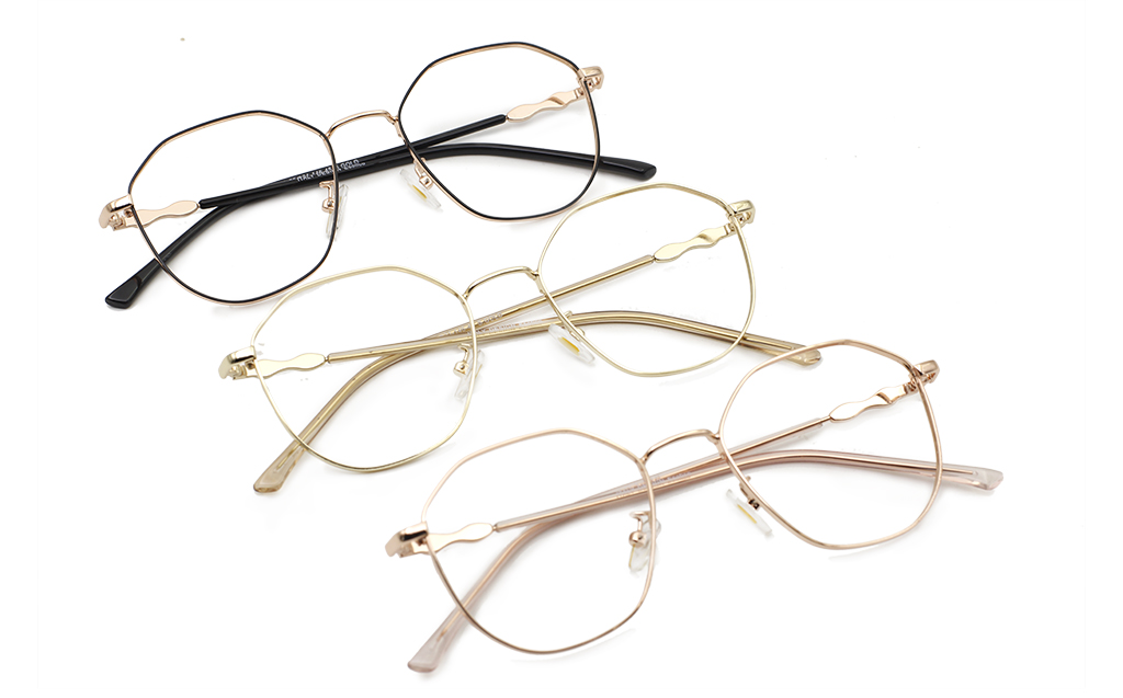 Oval Hexagonal Prescription Glasses 50-18