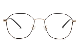 Oval Hexagonal Prescription Glasses 50-18 for Fashion,Classic,Party,Nose Pads Bifocals