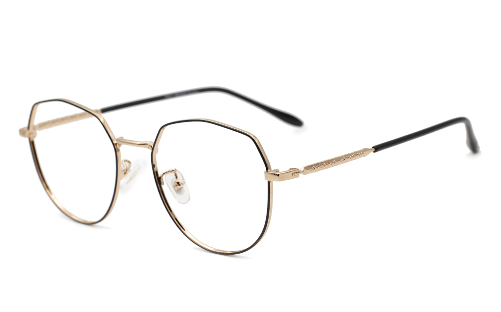 Hexagonal Prescription Glasses 52-18