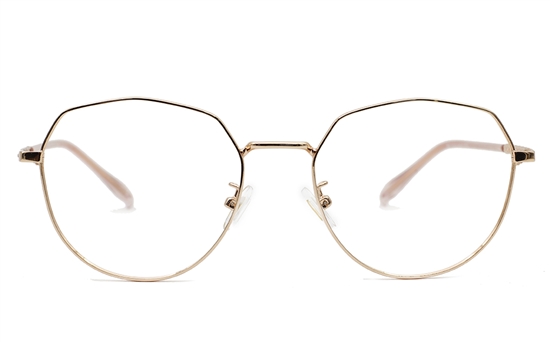 Hexagonal Prescription Glasses 52-18