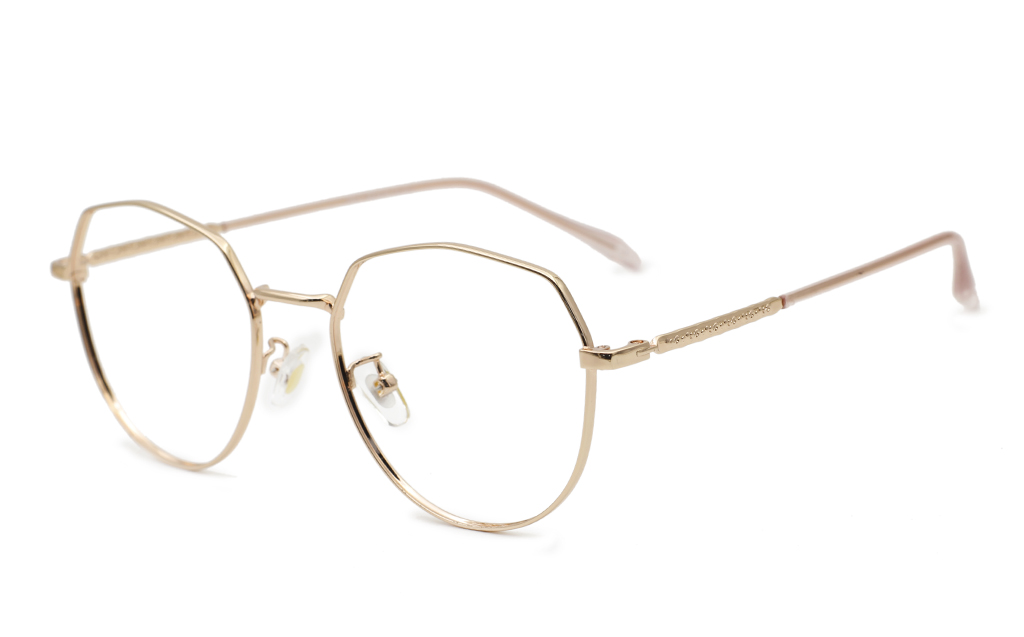 Hexagonal Prescription Glasses 52-18