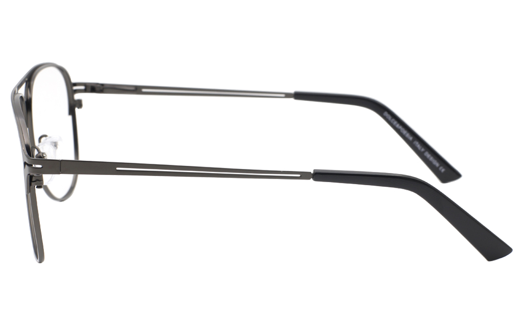 Double Bridge Oval Eyeglasses 55-15