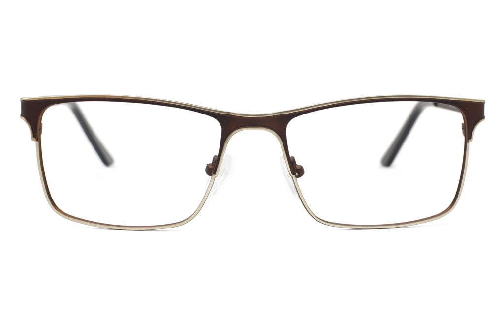 Men Two Tone Eyeglasses Frame