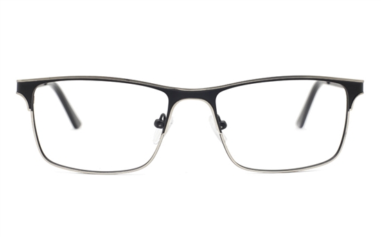 Men Two Tone Eyeglasses Frame