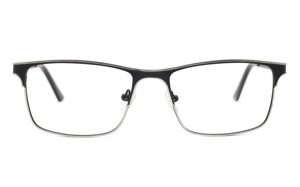 Men Two Tone Eyeglasses Frame