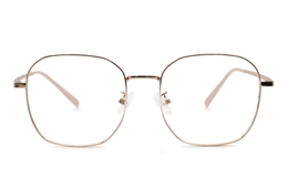 Square Titanium Metal Eyeglasses for Fashion,Classic,Party Bifocals