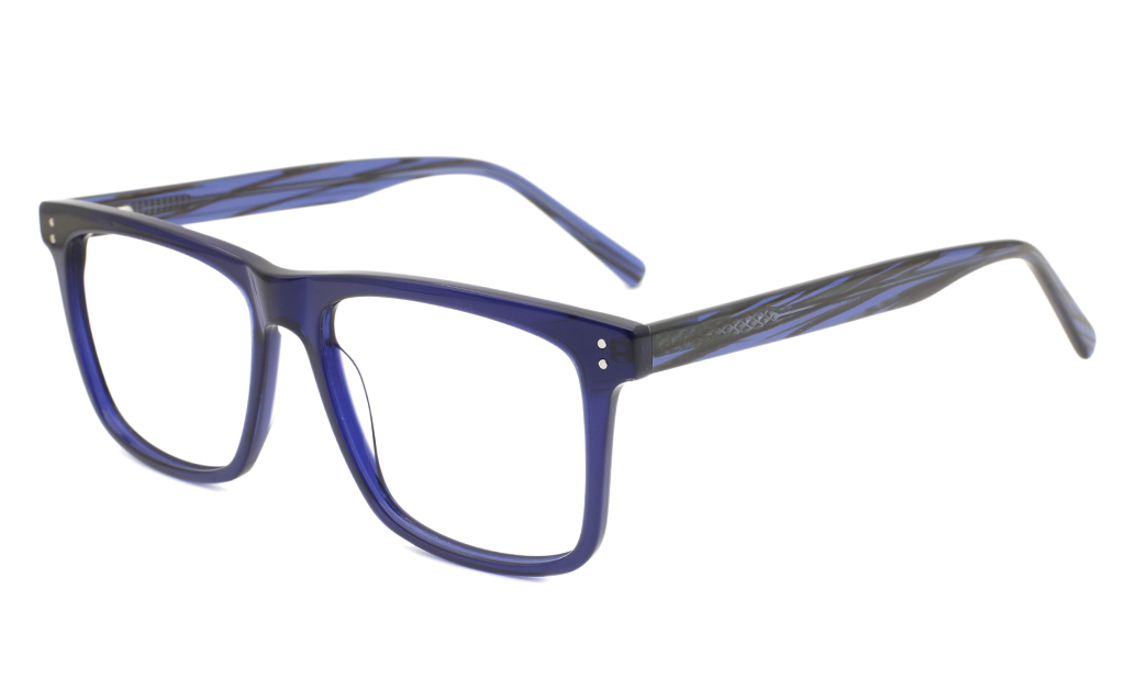 Square Acetate Eyeglasses Frame