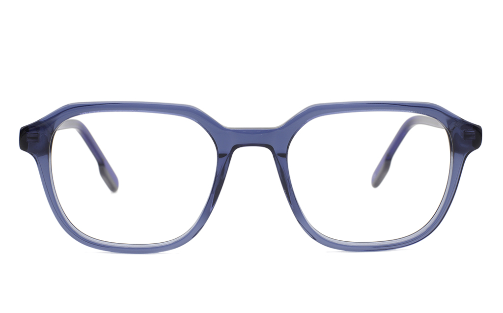 Geometric Shape Prescription Glasses(Blue)