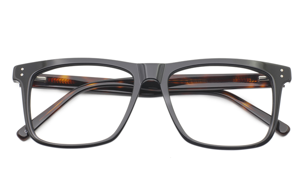 Square Acetate Eyeglasses Frame