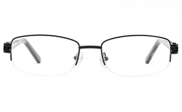 Womens Half Rim Glasses 6700 for Fashion,Nose Pads Bifocals