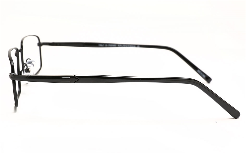 Men Rectangle Metal Eyeglasses Frame