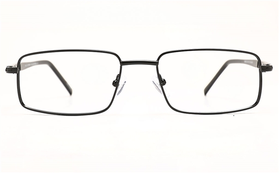 Men Rectangle Metal Eyeglasses Frame Men Rectangle Metal Eyeglasses Frame