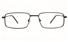 Men Rectangle Metal Eyeglasses Frame Men Rectangle Metal Eyeglasses Frame
