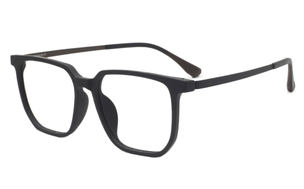 Semi Geometric Eyeglasses Frame