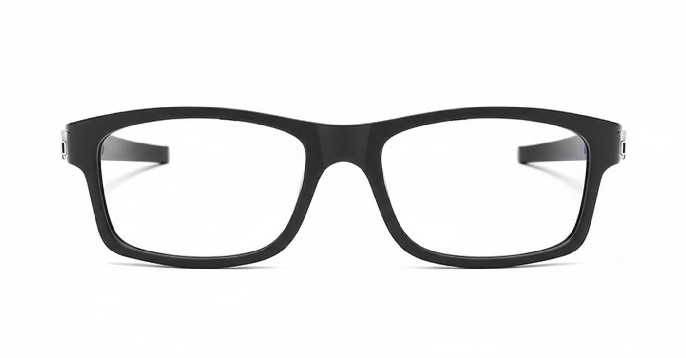 Rectangular straight arm optical frames Eyeglasses