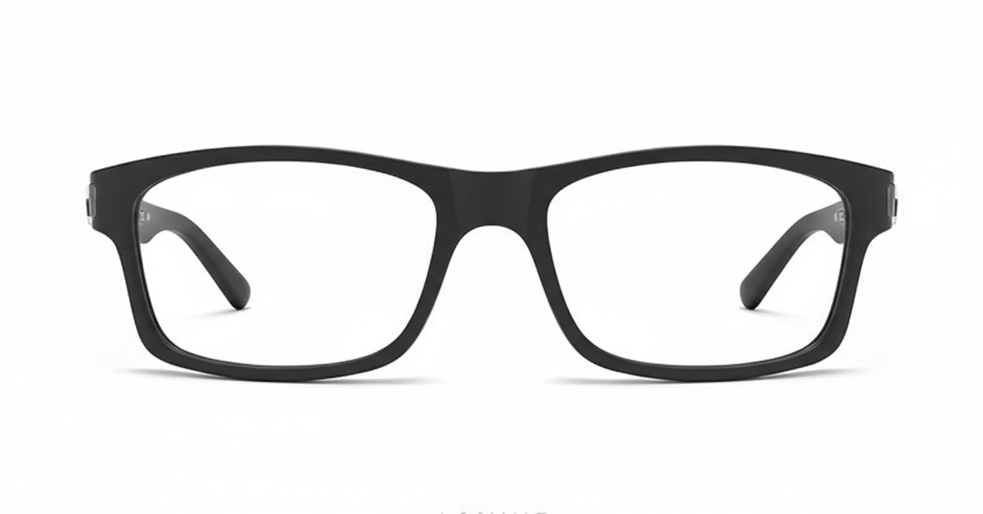 Rectangular straight arm optical frames Eyeglasses