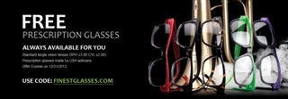 Free RX Glasses End 2013-12-31