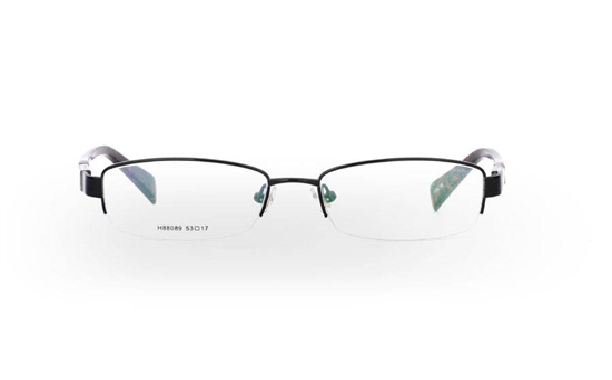 H88089 Stainless Steel/ZYL Mens&Womens Half Rim Optical Glasses H88089 Stainless Steel/ZYL Mens&Womens Half Rim Optical Glasses