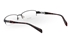 H88089 Stainless Steel/ZYL Mens&Womens Half Rim Optical Glasses ProductViewEntity