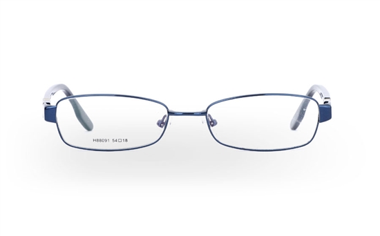 H88091 Stainless Steel/ZYL Mens&Womens Full Rim Optical Glasses