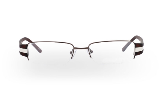 VPR626 Stainless Steel/ZYL Mens&Womens Half Rim Optical Glasses