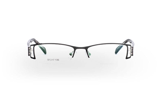 OD-1001 Stainless Steel/ZYL Mens&Womens Half Rim Optical Glasses OD-1001 Stainless Steel/ZYL Mens&Womens Half Rim Optical Glasses