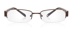 Vista First 1065 Stainless Steel/ZYL Half Rim Mens Optical Glasses