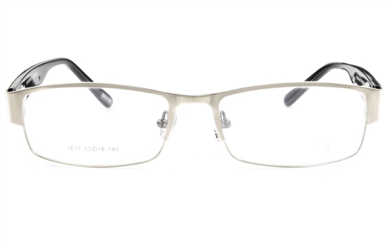 Vista First 1617 Stainless Steel Full Rim Mens Optical Glasses
