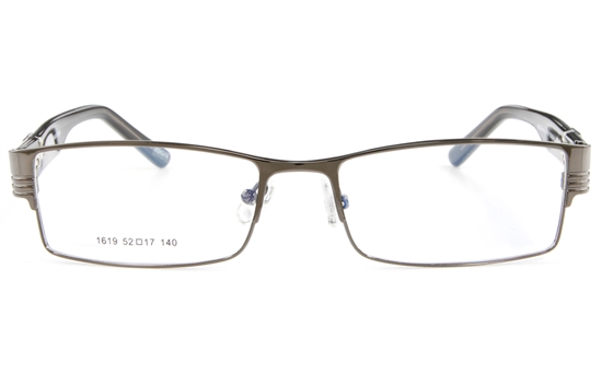 Vista First 1619 Stainless Steel Full Rim Mens Optical Glasses