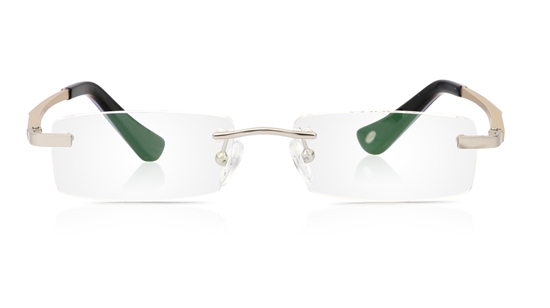 Vista First 1081 Stainless Steel Rimless Womens Optical Glasses