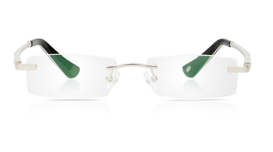 Vista First 1081 Stainless Steel Rimless Womens Optical Glasses