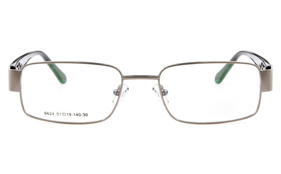 Poesia 6624 Stainless Steel Mens&Womens Full Rim Optical Glasses