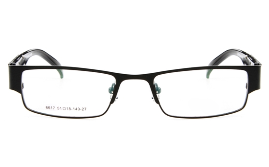 Poesia 6617 Stainless Steel Mens&Womens Full Rim Optical Glasses