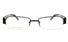 Poesia 6619 Stainless Steel Mens&Womens Semi-rimless Optical Glasses