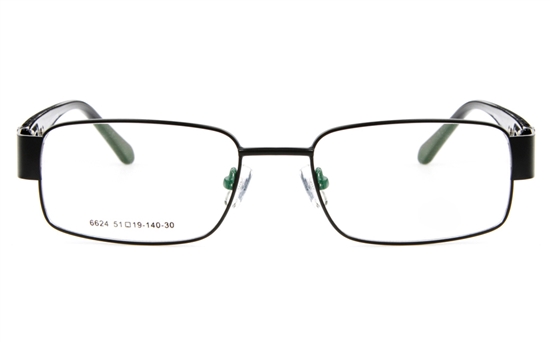 Poesia 6624 Stainless Steel Mens&Womens Full Rim Optical Glasses
