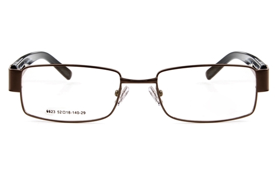 Poesia 6623 Stainless Steel Mens&Womens Full Rim Optical Glasses